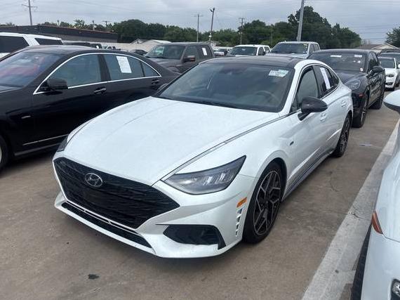 HYUNDAI SONATA 2021 5NPEK4JC2MH131472 image