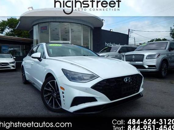 HYUNDAI SONATA 2021 5NPEH4J23MH080876 image