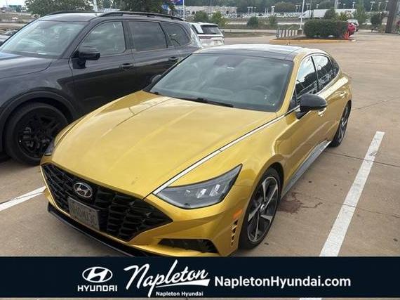 HYUNDAI SONATA 2021 5NPEJ4J29MH090414 image