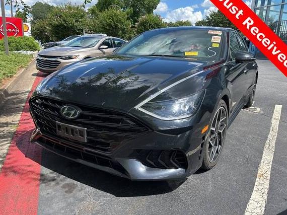 HYUNDAI SONATA 2021 5NPEK4JC4MH106511 image