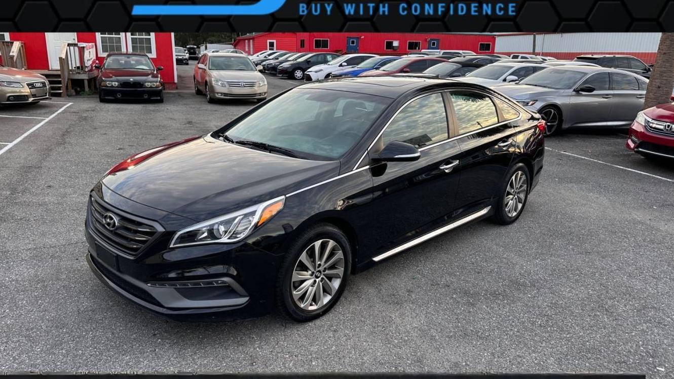 HYUNDAI SONATA 2017 5NPE34AF7HH524834 image