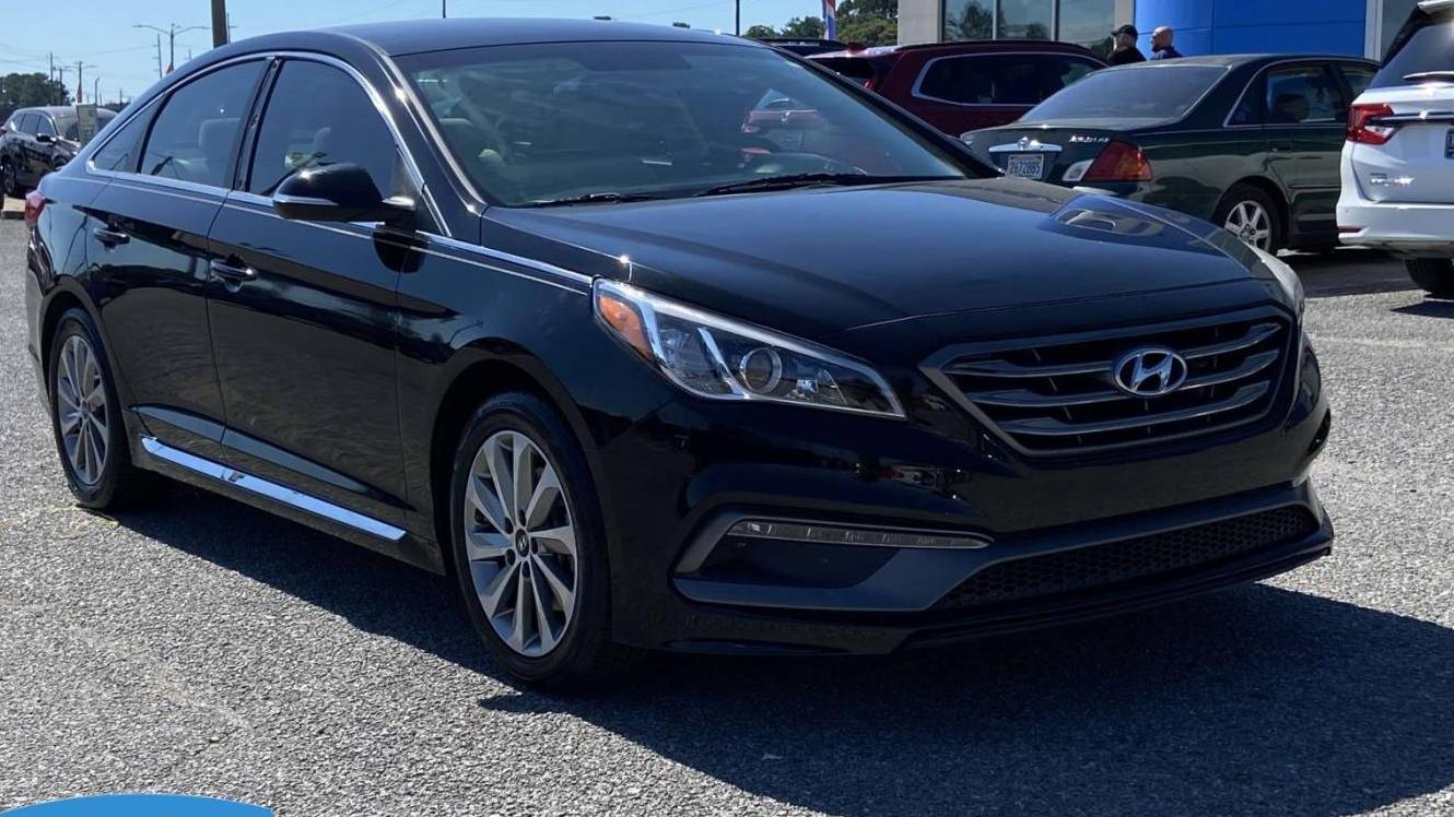 HYUNDAI SONATA 2017 5NPE34AFXHH575809 image