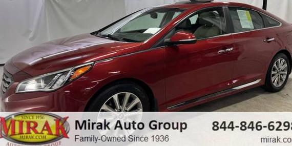 HYUNDAI SONATA 2017 5NPE34AF2HH500831 image