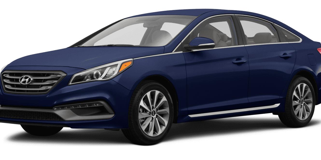 HYUNDAI SONATA 2017 5NPE34AFXHH510099 image