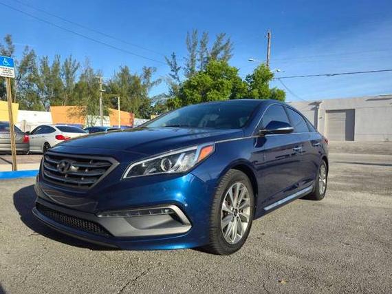 HYUNDAI SONATA 2017 5NPE34AF9HH490489 image