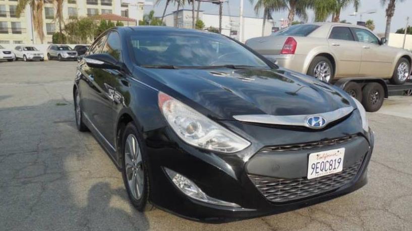 HYUNDAI SONATA 2014 KMHEC4A46EA110893 image