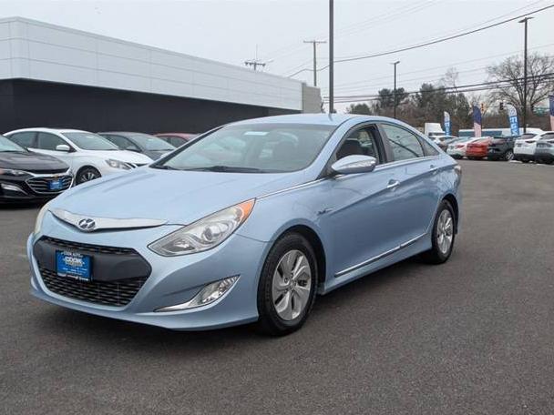 HYUNDAI SONATA 2014 KMHEC4A42EA117632 image