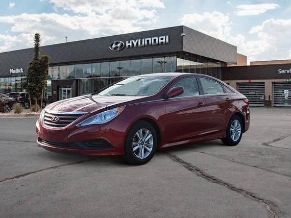 HYUNDAI SONATA 2014 5NPEB4AC2EH916219 image