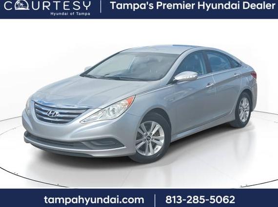HYUNDAI SONATA 2014 5NPEB4AC1EH870494 image