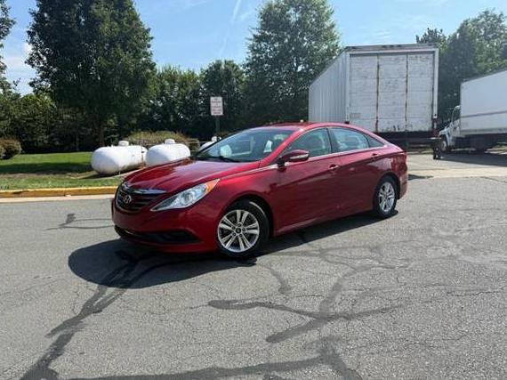 HYUNDAI SONATA 2014 5NPEB4AC7EH927345 image