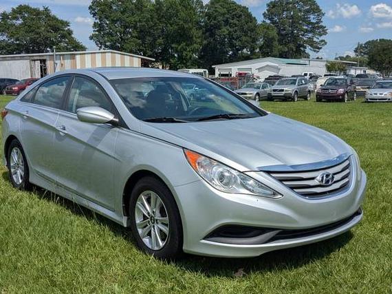 HYUNDAI SONATA 2014 5NPEB4ACXEH860482 image