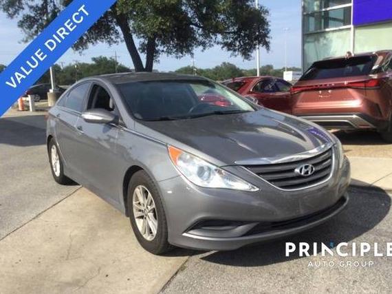 HYUNDAI SONATA 2014 5NPEB4AC3EH884848 image