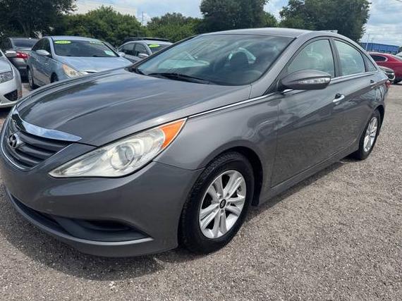 HYUNDAI SONATA 2014 5NPEB4AC6EH918104 image