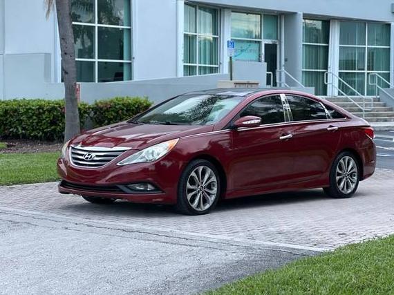 HYUNDAI SONATA 2014 5NPEC4AB6EH824440 image