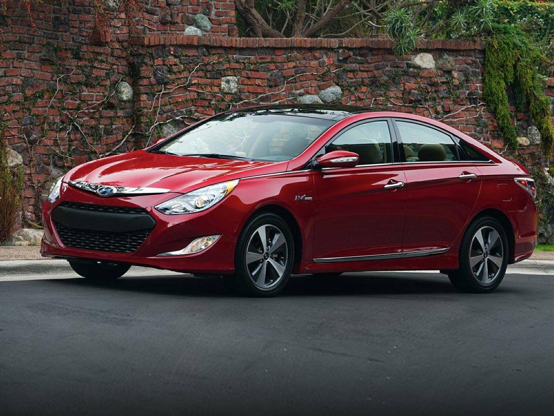 HYUNDAI SONATA 2014 KMHEC4A49EA105056 image