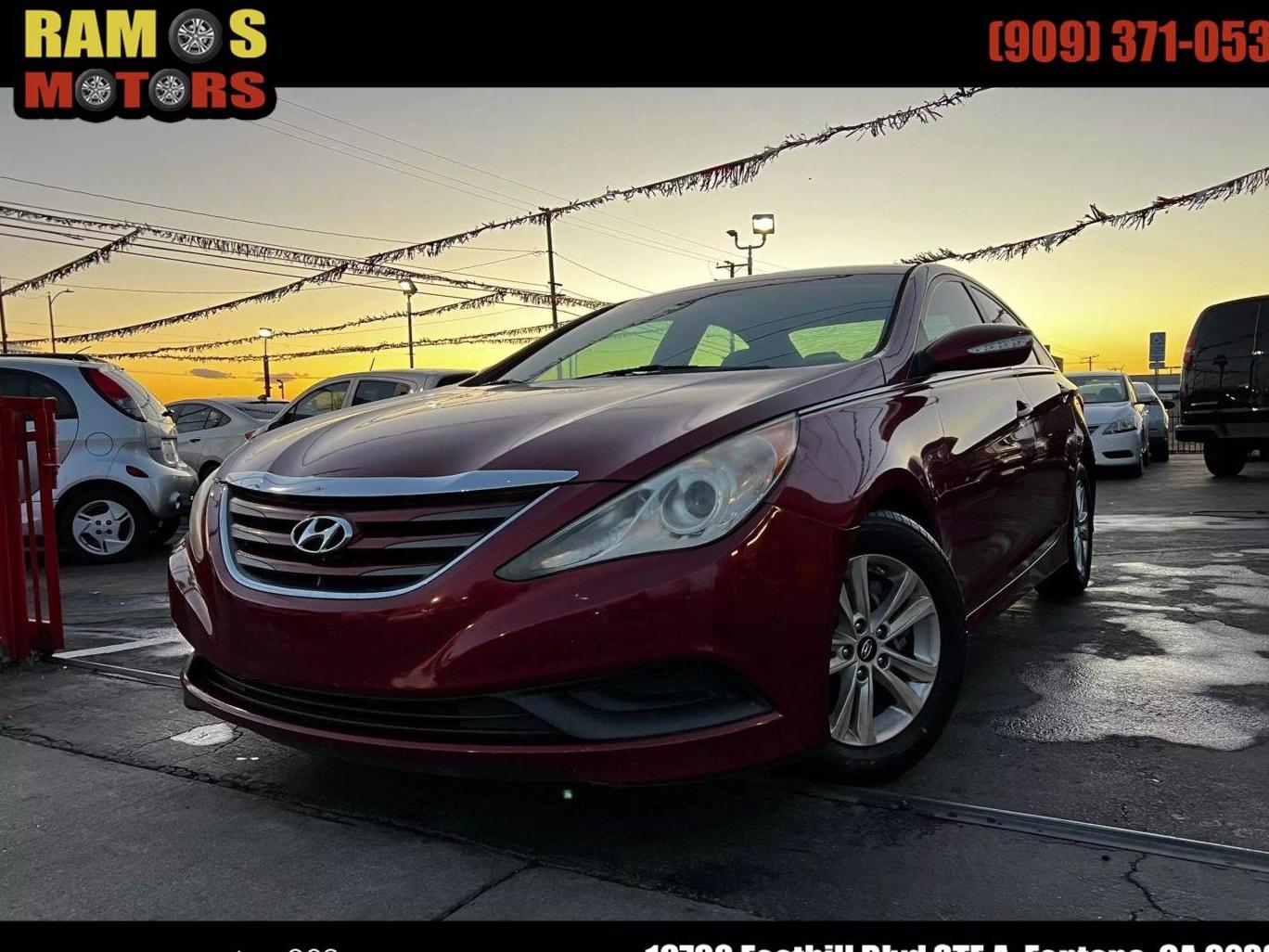 HYUNDAI SONATA 2014 5NPEB4ACXEH944608 image