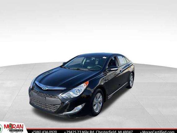 HYUNDAI SONATA 2014 KMHEC4A46EA117102 image