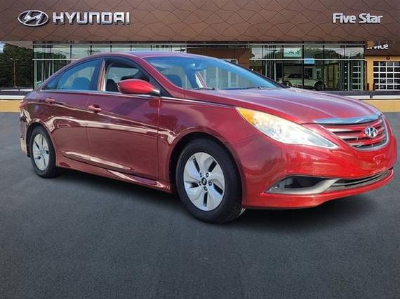 HYUNDAI SONATA 2014 5NPEB4AC0EH813686 image
