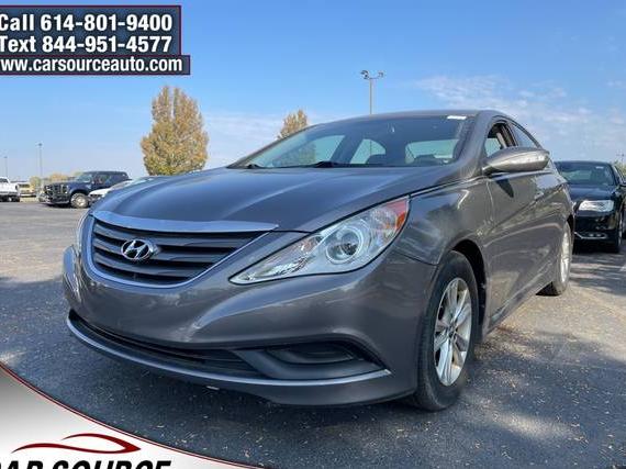HYUNDAI SONATA 2014 5NPEB4ACXEH888573 image