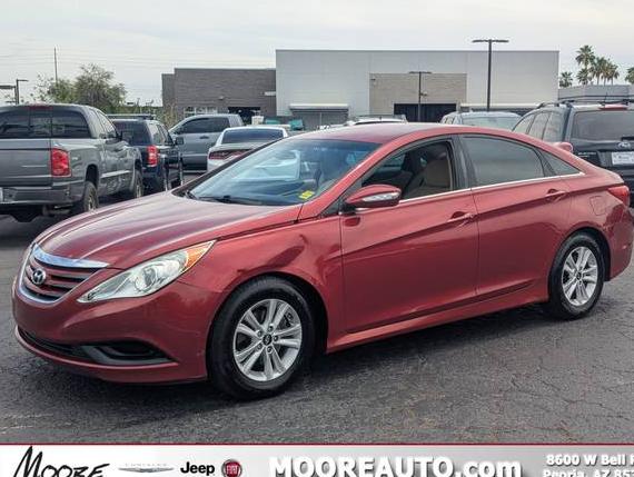 HYUNDAI SONATA 2014 5NPEB4ACXEH812626 image
