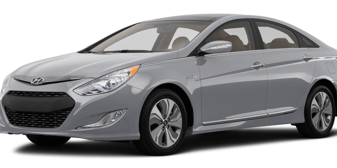 HYUNDAI SONATA 2014 KMHEC4A48EA107574 image