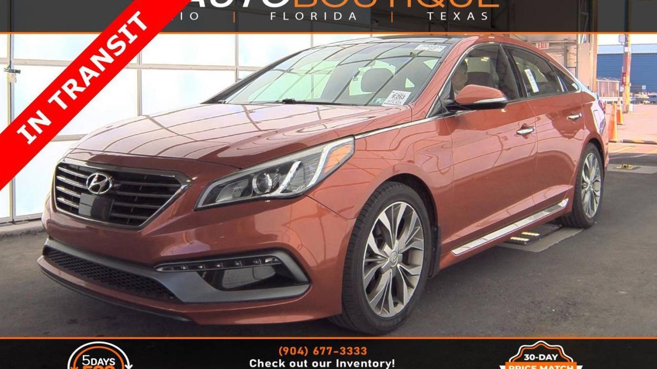 HYUNDAI SONATA 2015 5NPE34AB8FH155430 image