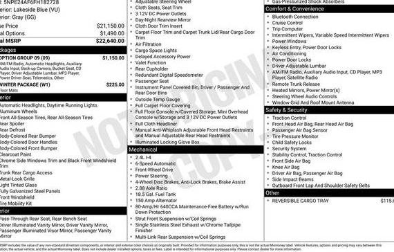 HYUNDAI SONATA 2015 5NPE24AF6FH182728 image