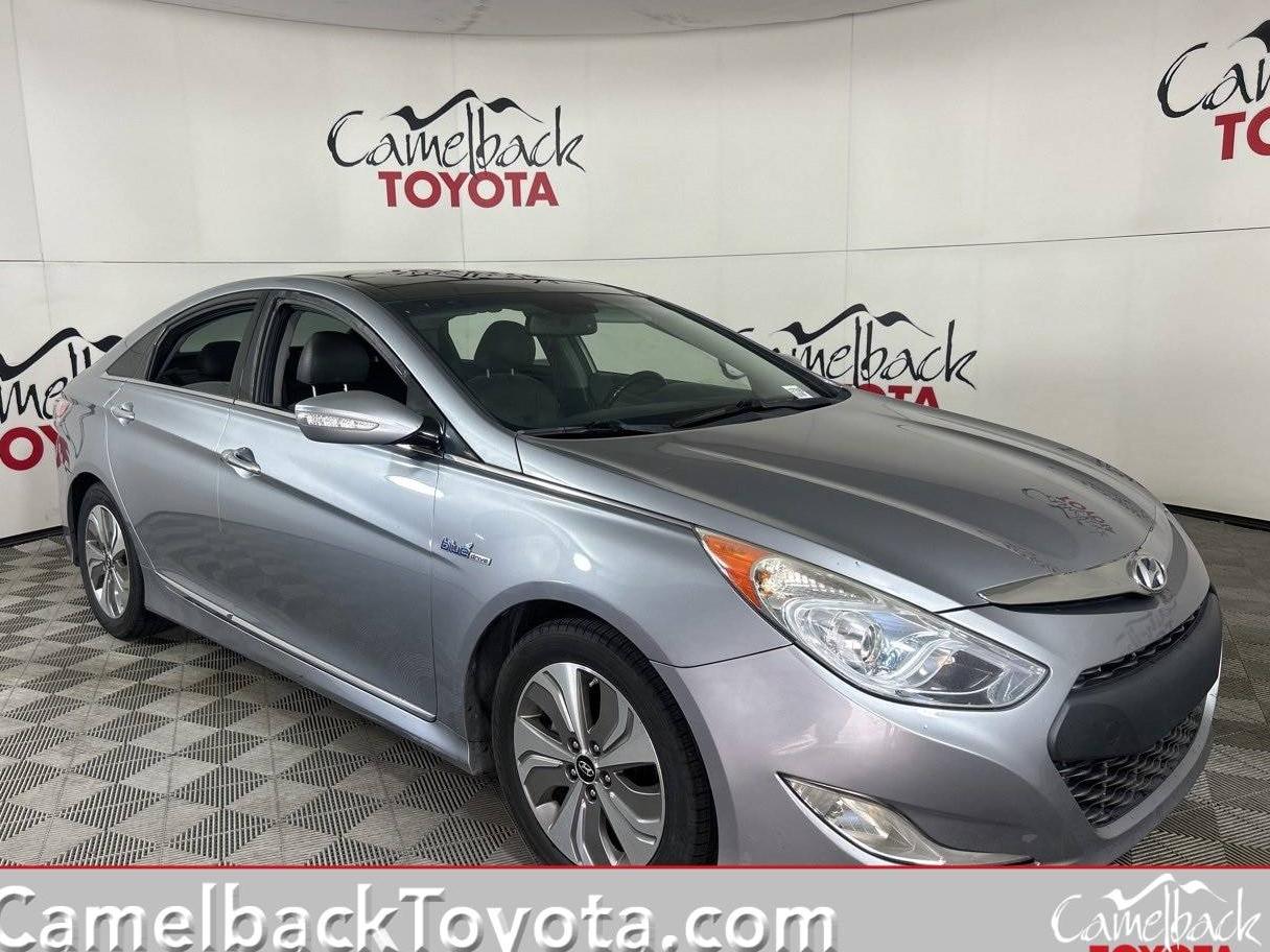 HYUNDAI SONATA 2015 KMHEC4A49FA130136 image