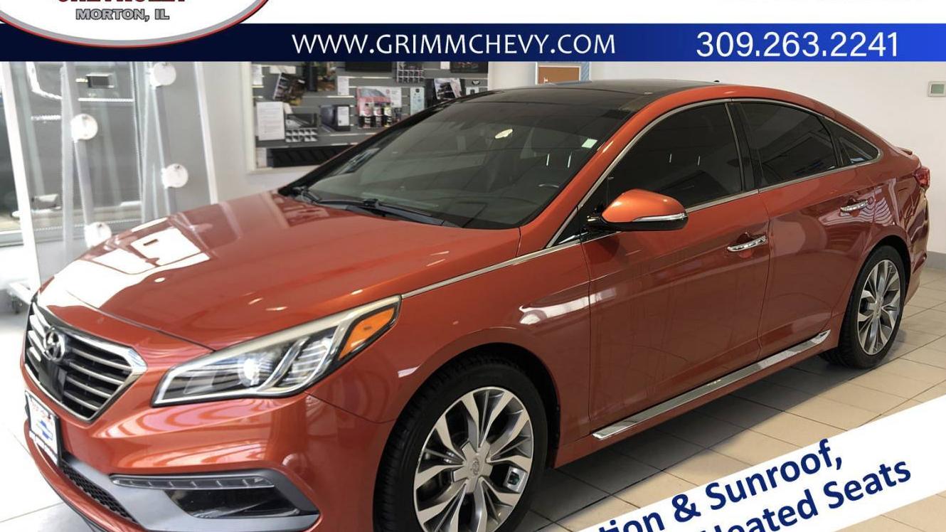 HYUNDAI SONATA 2015 5NPE34AB4FH175917 image