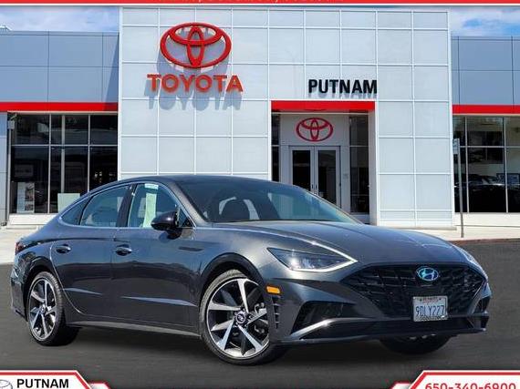 HYUNDAI SONATA 2022 KMHL44J29NA243781 image