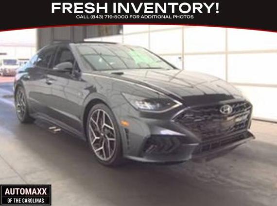 HYUNDAI SONATA 2022 KMHL14JC7NA215740 image