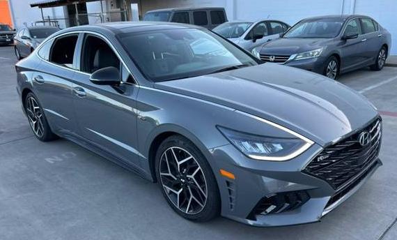 HYUNDAI SONATA 2022 KMHL14JCXNA218065 image