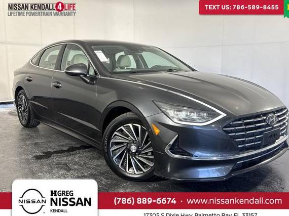 HYUNDAI SONATA 2022 KMHL54JJ8NA053636 image