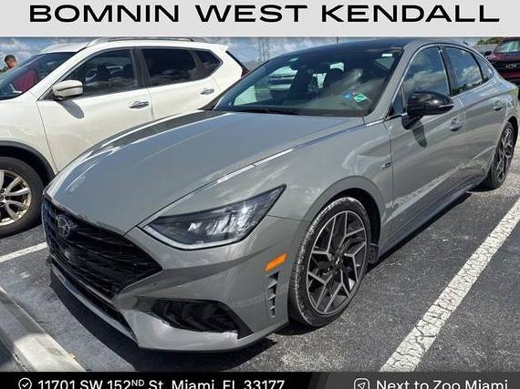 HYUNDAI SONATA 2022 KMHL14JC3NA242854 image