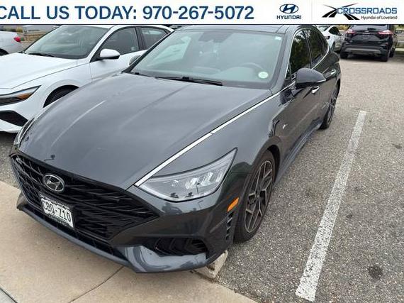 HYUNDAI SONATA 2022 5NPEK4JC4NH148033 image