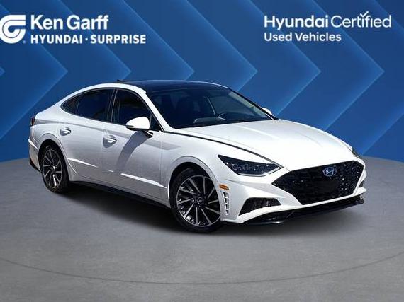HYUNDAI SONATA 2022 KMHL34J2XNA223123 image