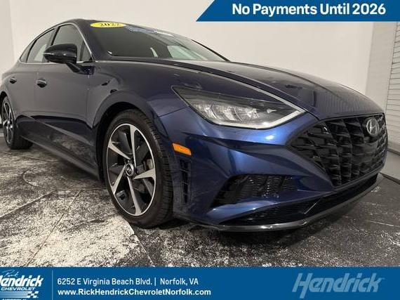 HYUNDAI SONATA 2022 5NPEJ4J29NH137510 image
