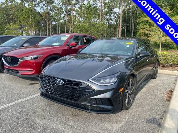 HYUNDAI SONATA 2022 KMHL44J2XNA237598 image