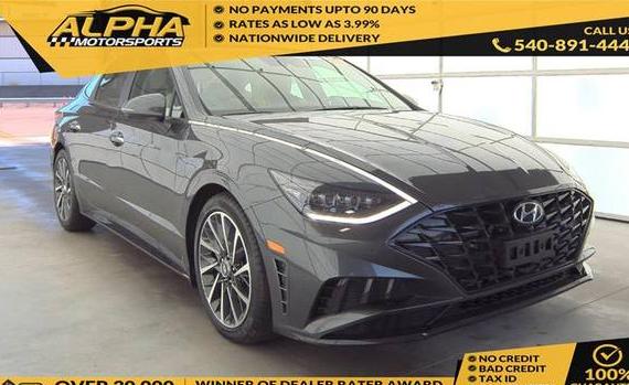 HYUNDAI SONATA 2022 KMHL34J21NA204119 image