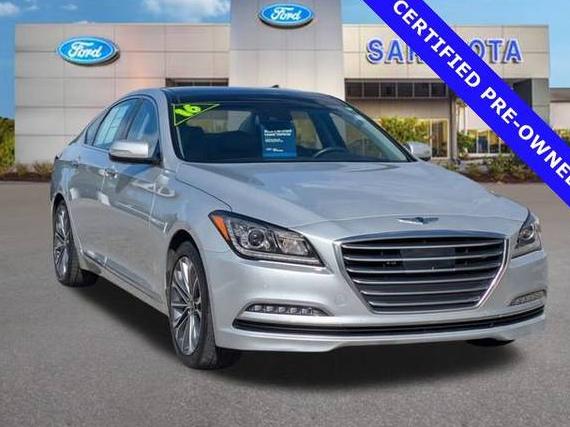 HYUNDAI GENESIS 2016 KMHGN4JE8GU138627 image
