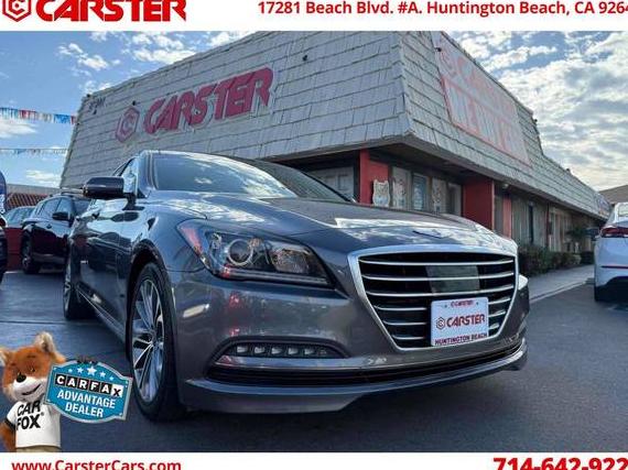 HYUNDAI GENESIS 2016 KMHGN4JE0GU126407 image