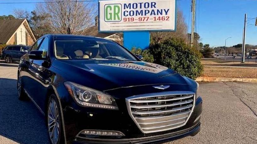 HYUNDAI GENESIS 2016 KMHGN4JE4GU137605 image