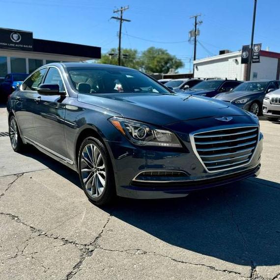 HYUNDAI GENESIS 2016 KMHGN4JE5GU107660 image