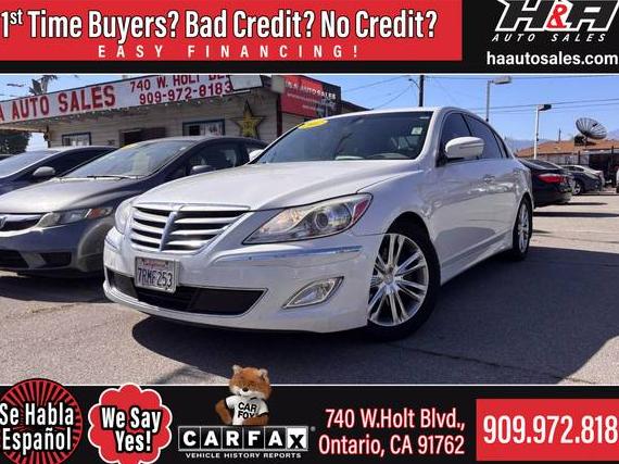 HYUNDAI GENESIS 2012 KMHGC4DD3CU199435 image