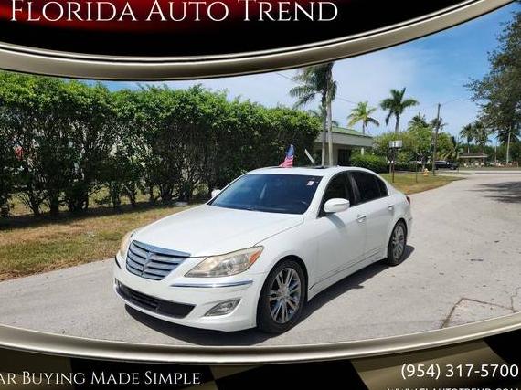 HYUNDAI GENESIS 2012 KMHGC4DF1CU172316 image