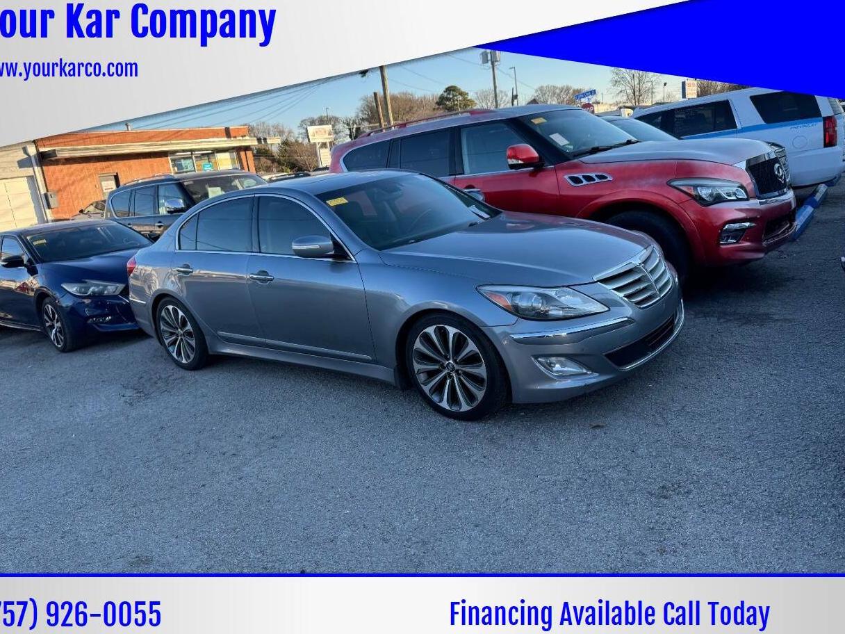 HYUNDAI GENESIS 2014 KMHGC4DH0EU260651 image