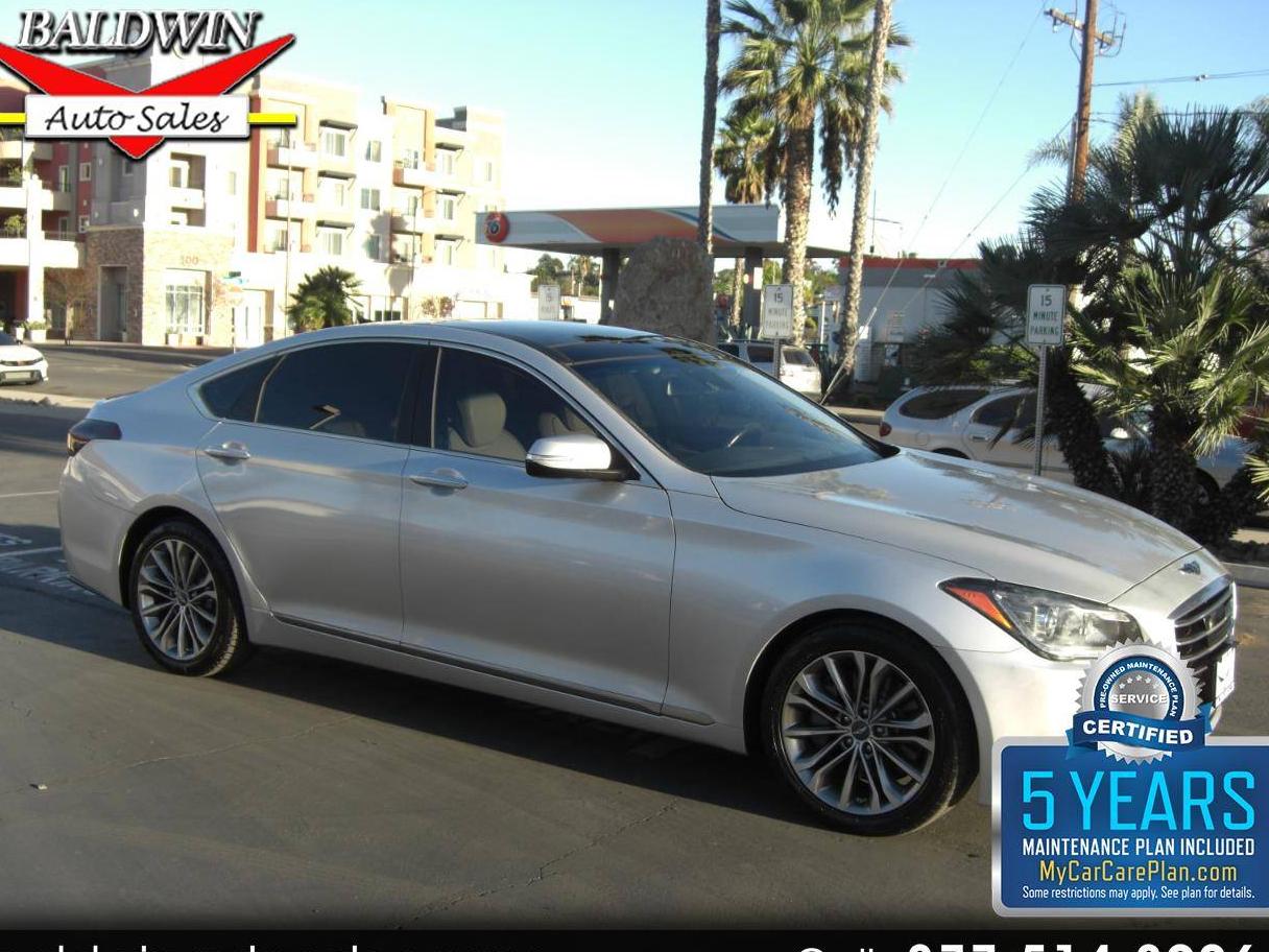 HYUNDAI GENESIS 2015 KMHGN4JE7FU020938 image