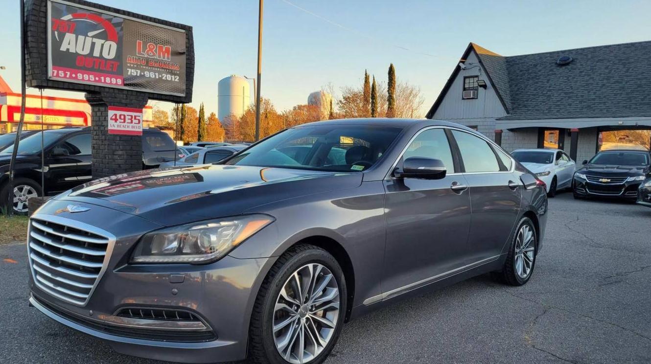 HYUNDAI GENESIS 2015 KMHGN4JE0FU071357 image