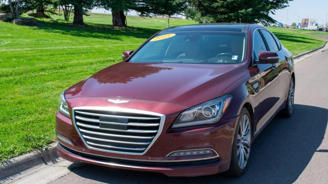 HYUNDAI GENESIS 2015 KMHGN4JFXFU044157 image