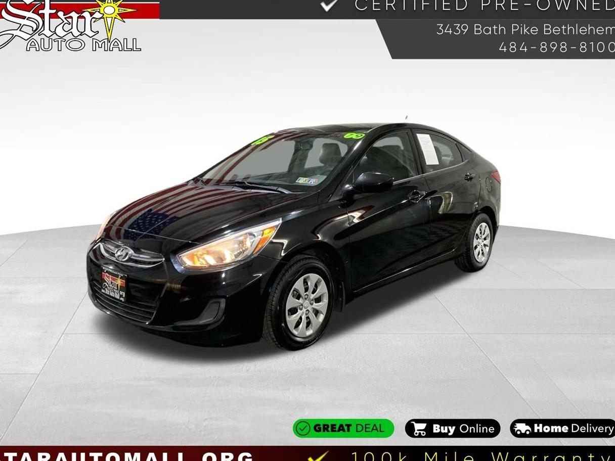 HYUNDAI ACCENT 2016 KMHCT4AE4GU078141 image